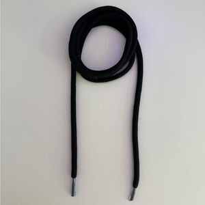 Black Shoe Lace for a hoodie